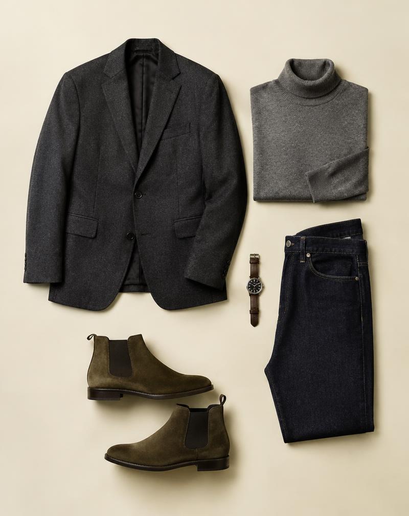 Illustrative Polished Casual study